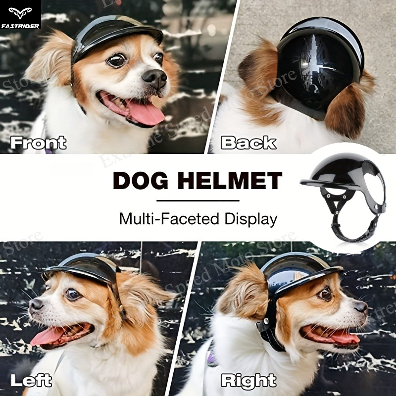 Motorcycle Gear Dogs - Pet Motorcycle Helmet, Dog Safety Helmet