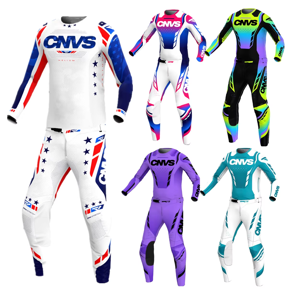 Motorcycle Gear Bundle - 2026 CNVS REVO Moto Gear Set