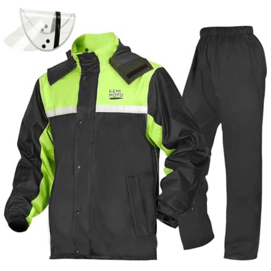 Motorcycle Rain Suit - Rain Suit for Men, Motorcycle Rain