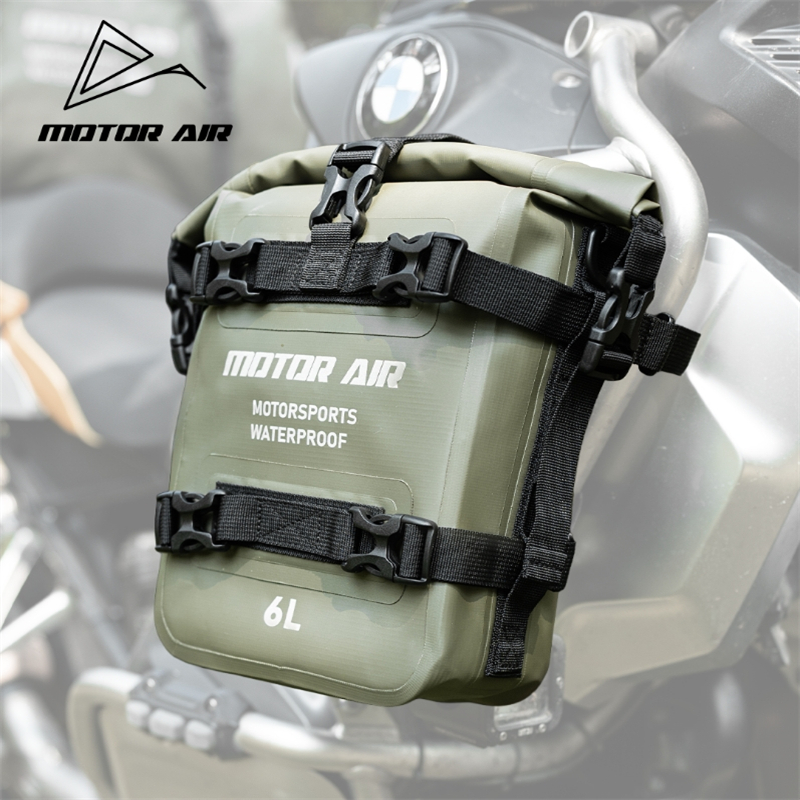 Motorcycle Gear Wardrobe - Motor Air 6L Motorcycle Bag Army