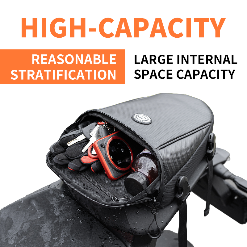 Xxl Motorcycle Gear - SFK Large Capacity Motorcycle Bag Rear