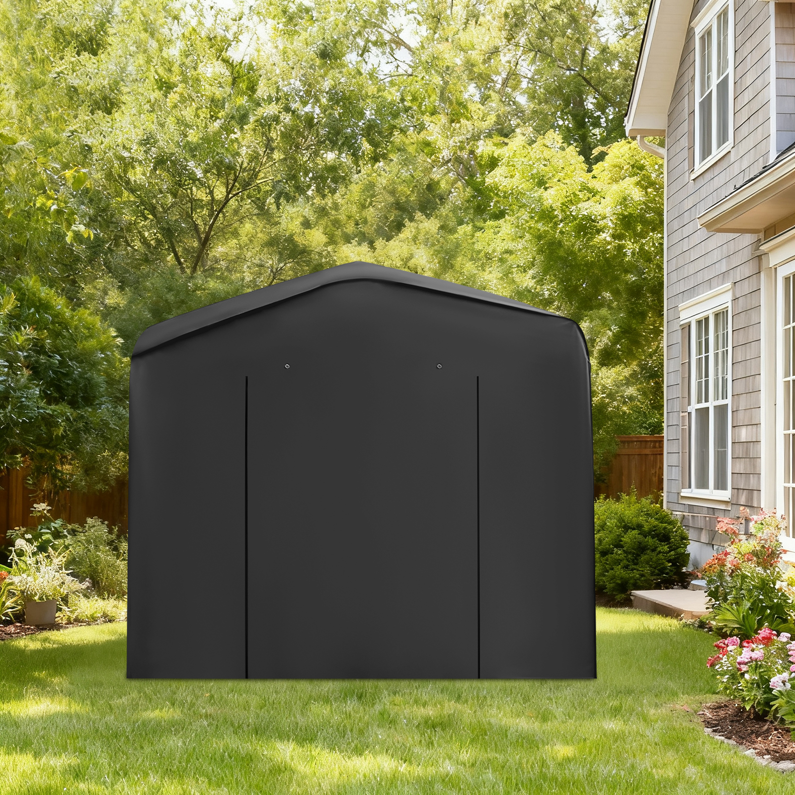 Black Motorcycle Outdoor Stora – Motorcycle Gear Garage Storage Bewertung und Preis