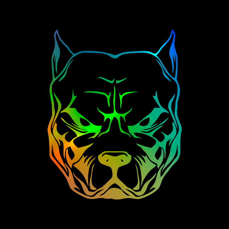 Motorcycle Sticker dog pattern – Motorcycle Gear Dogs Bewertung und Preis