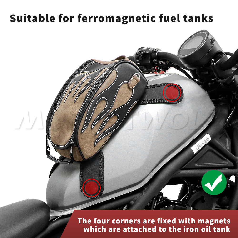 Black Oil Fuel Tank Bag Magnet – Magnetic Tank Bag Bewertung und Preis
