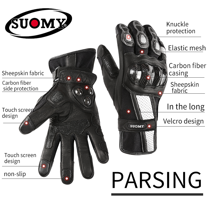 Women Retro Leather Gloves Fou – Xxl Motorcycle Gear Bewertung und Preis