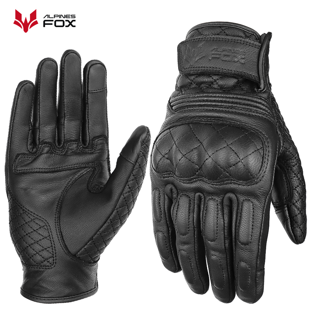 Retro Motorcycle Gloves Real L – Motorcycle Gear Yellow Bewertung und Preis