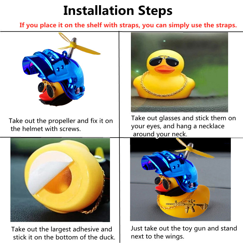 Car Cute Little Yellow Duck Wi – Motorcycle Gear Yellow Bewertung und Preis