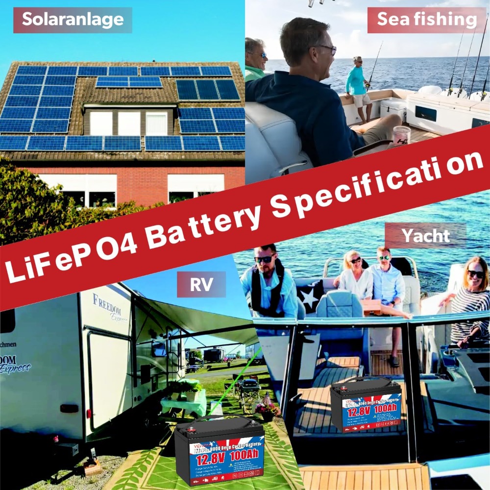 12.8V 100Ah LiFePO4 Battery Bu – Motorcycle Gear Cycle Bewertung und Preis