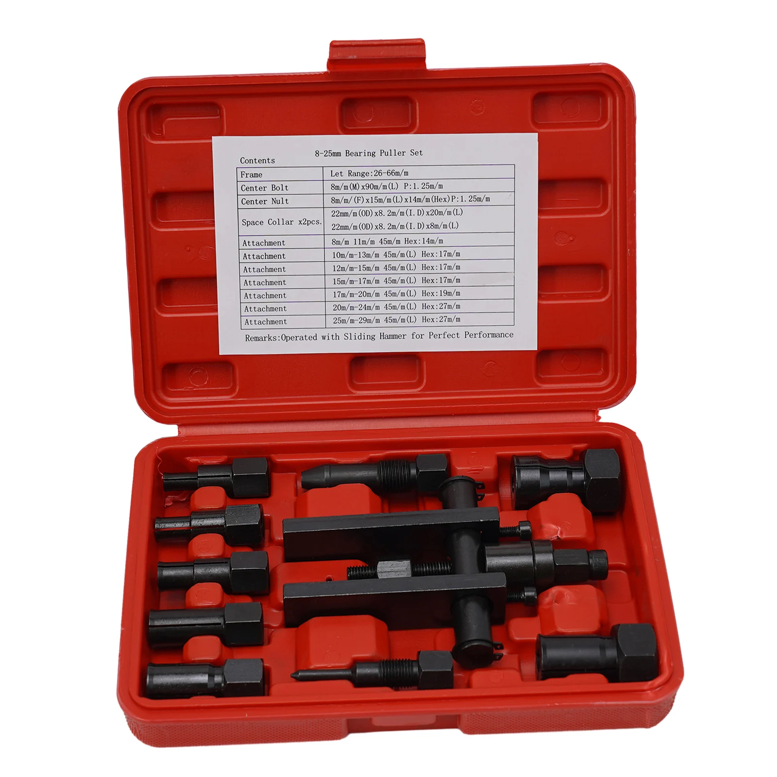 10pcs Bearing Puller Set Two-J – Motorcycle Gear Garage Storage Bewertung und Preis