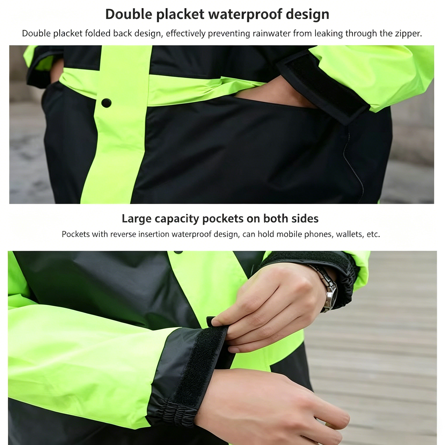 Motorcycle Raincoat Suits Men  – Motorcycle Rain Suit Bewertung und Preis