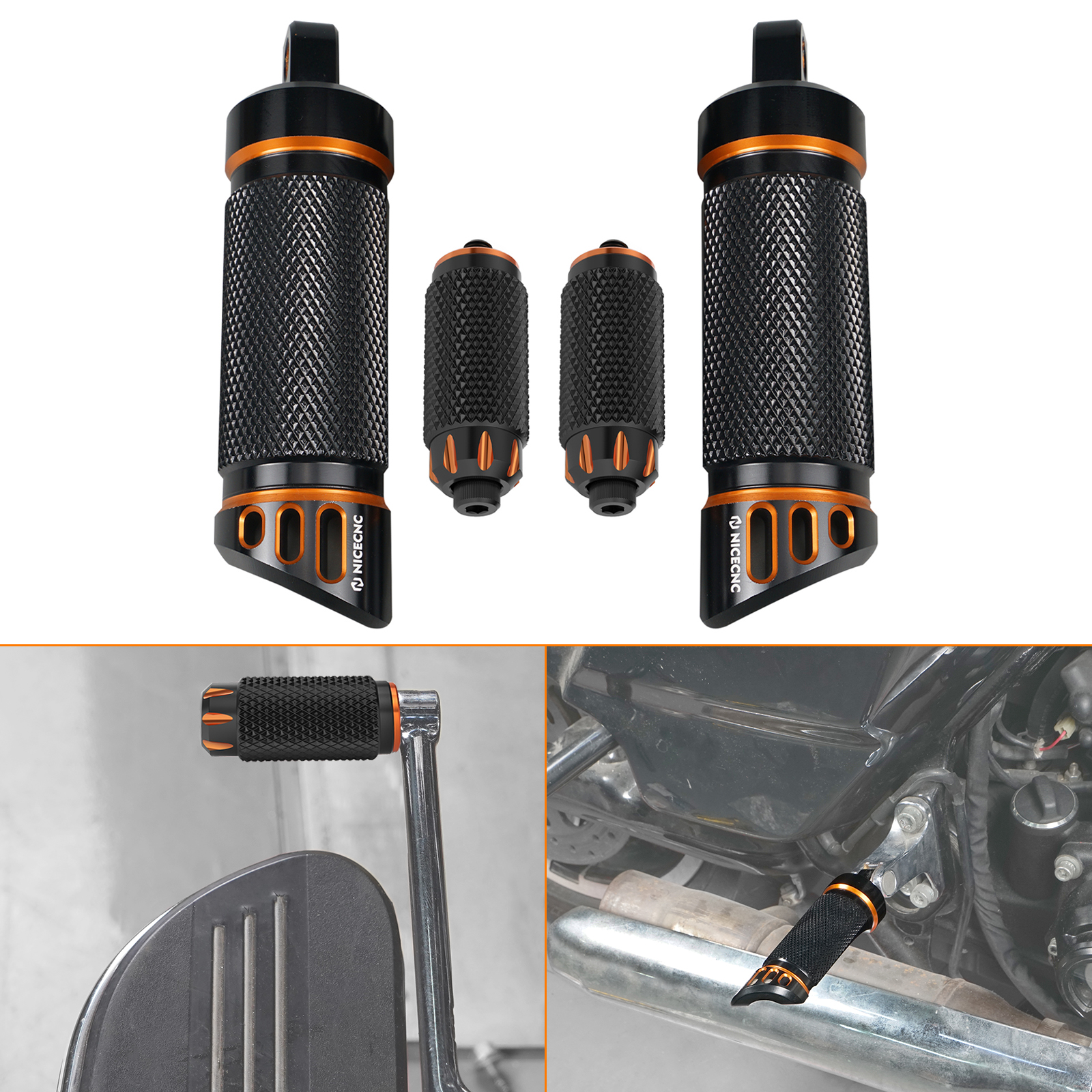 Motorcycle Passenger Footpegs/ – Xs Motorcycle Gear Bewertung und Preis