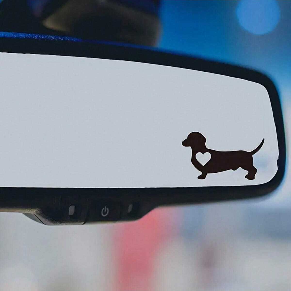 1 Pack Shape Dachshund Car Sti – Motorcycle Gear Dogs Bewertung und Preis