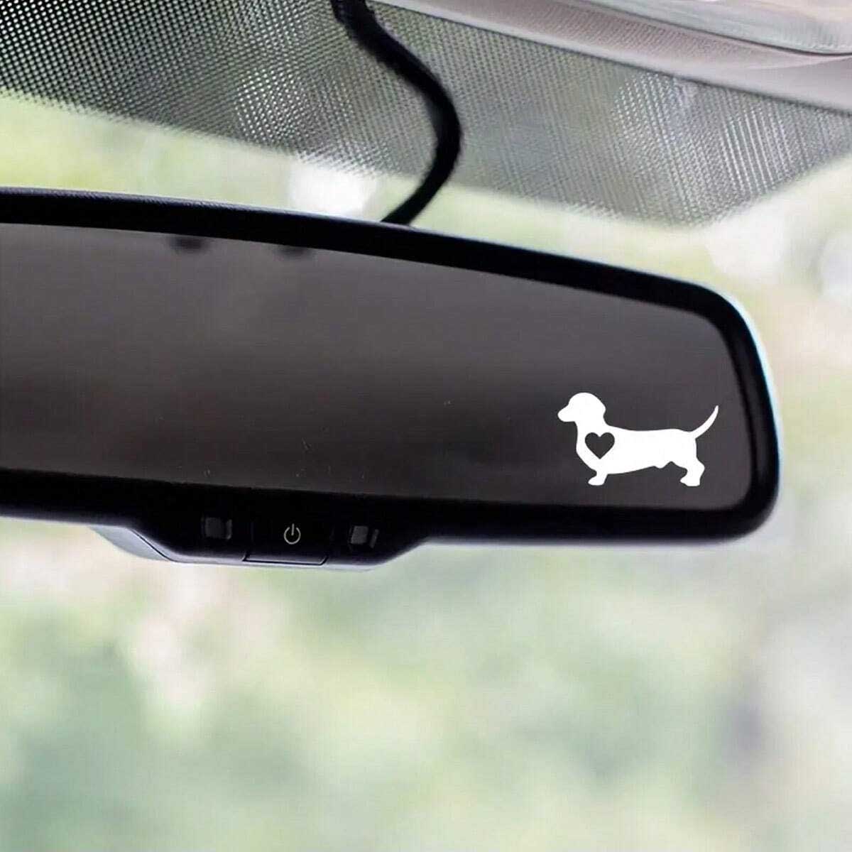 1 Pack Shape Dachshund Car Sti – Motorcycle Gear Dogs Bewertung und Preis