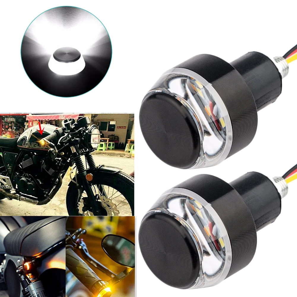 2pcs Handle Grip Bar Blinker S – Motorcycle Gear Yellow Bewertung und Preis