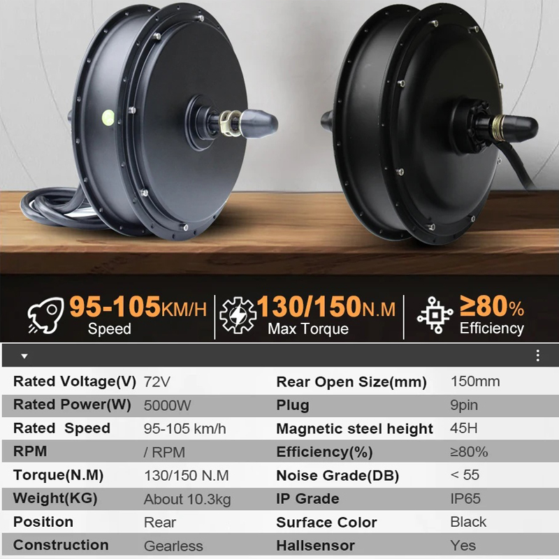 72V 5000W MTX39 EBike Motor Wh – Motorcycle Gear Cycle Bewertung und Preis