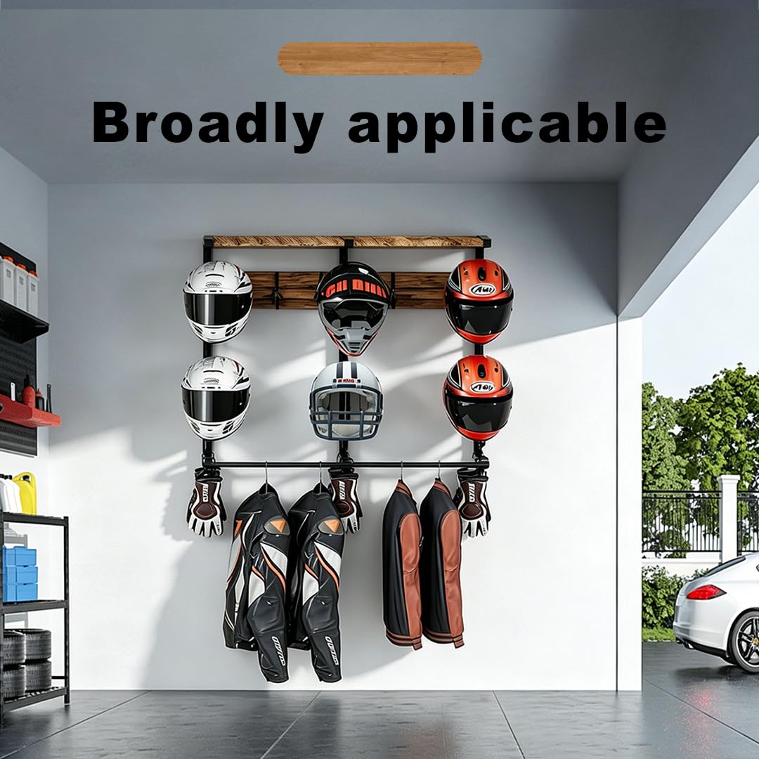 Wall-Mounted Motorcycle Gear O – Motorcycle Gear Garage Storage Bewertung und Preis