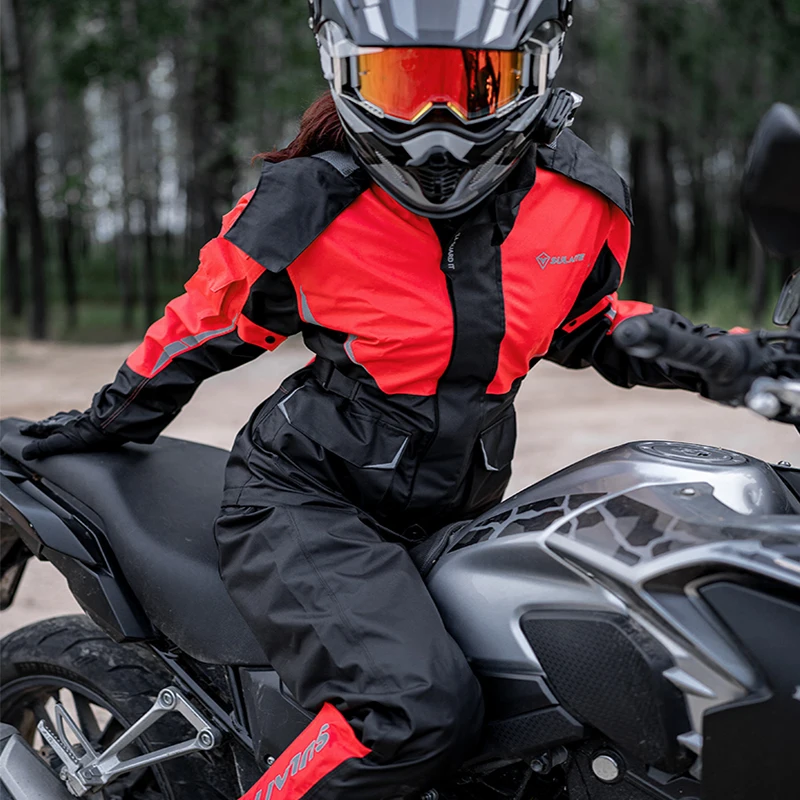 Men Women Waterproof Motorcycl – Motorcycle Rain Suit Bewertung und Preis