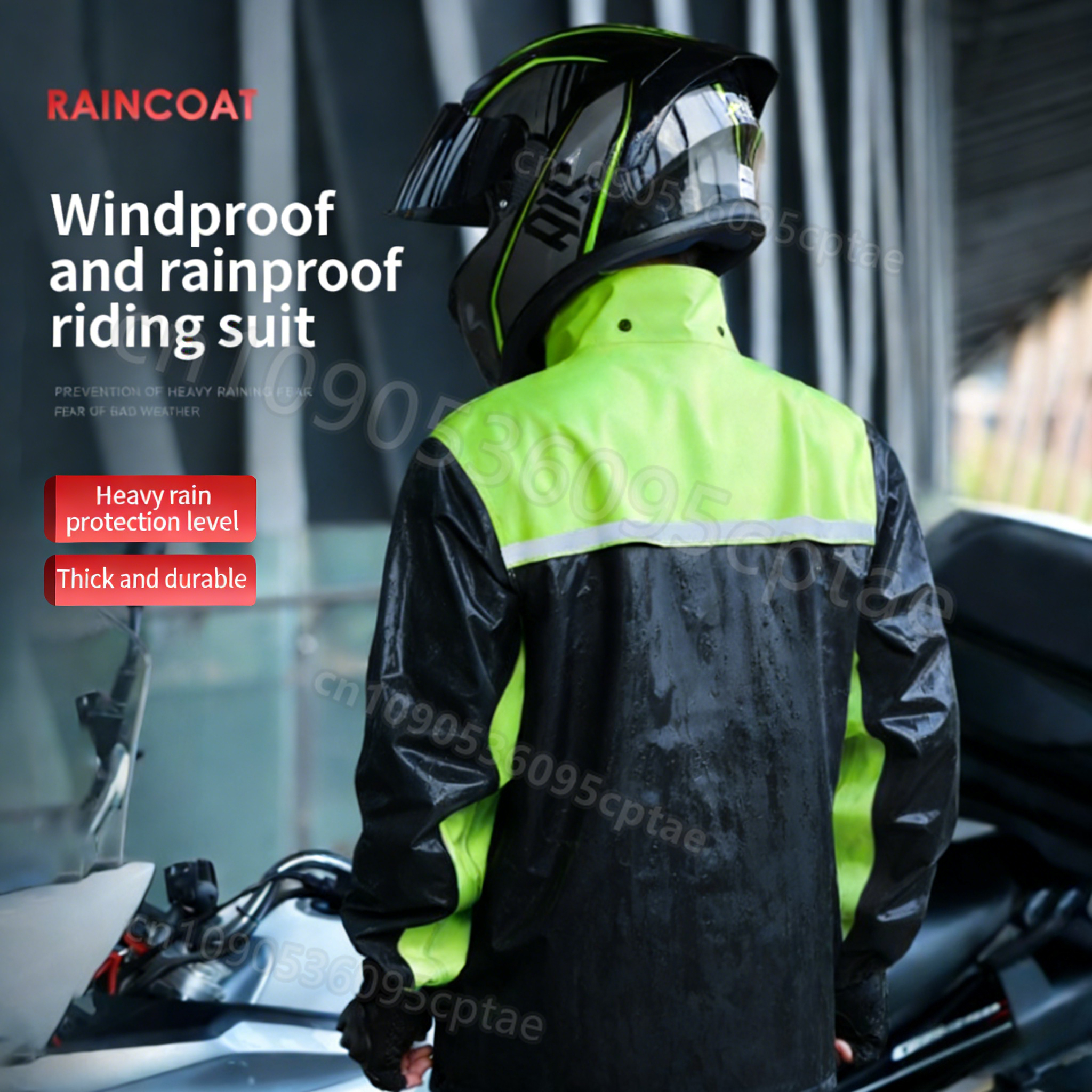 Raincoat  Rain Pants Suit Men' – Motorcycle Rain Suit Bewertung und Preis