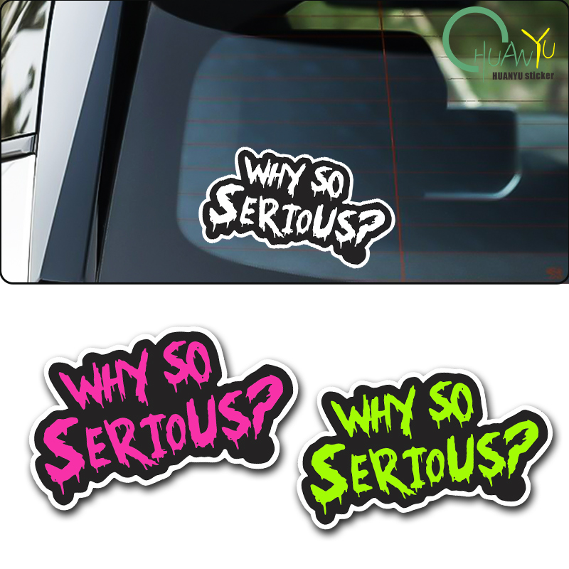 Why So Serious English Funny C – Motorcycle Gear Auto Bewertung und Preis