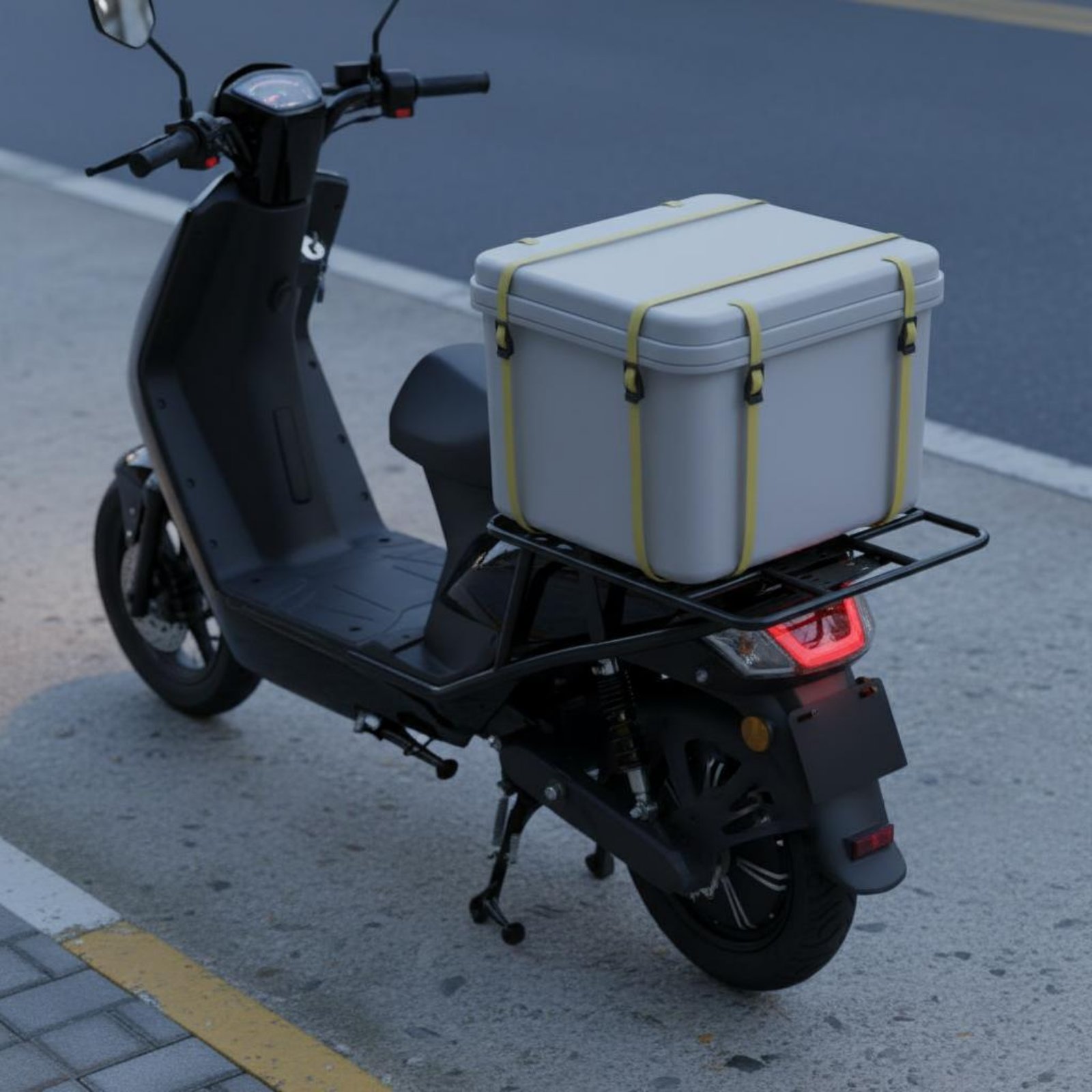 Electric Bike Cargo Rack Rust  – Motorcycle Gear Garage Storage Bewertung und Preis