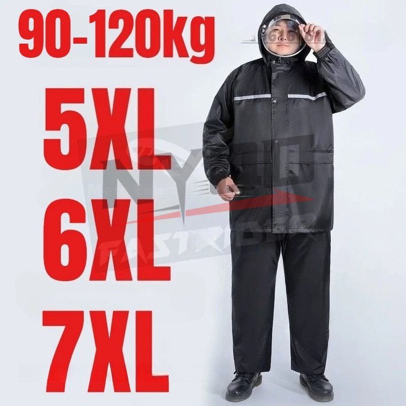 6XL 7XL 8XL Motorcycle Riding  – Motorcycle Rain Suit Bewertung und Preis