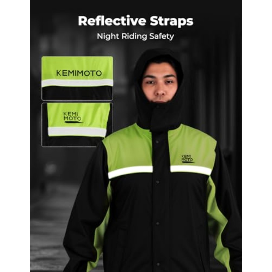 Rain Suit for Men, Motorcycle  – Motorcycle Rain Suit Bewertung und Preis