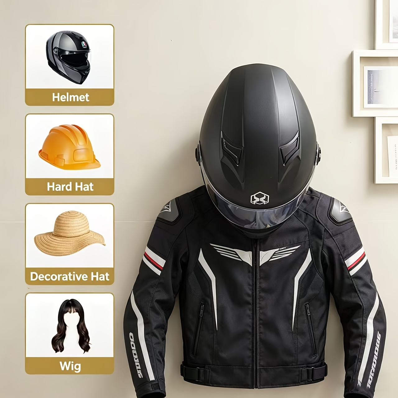 Motorcycle Helmet Holder Solid – Motorcycle Gear Wardrobe Bewertung und Preis