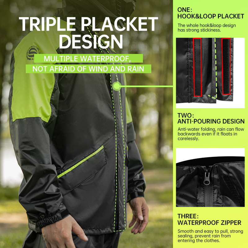 SFK Motorcycle Raincoat Rainpa – Motorcycle Rain Suit Bewertung und Preis