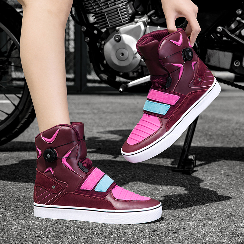 Women's Motorcycle boots Breat – Motorcycle Gear Plus Size Women Bewertung und Preis