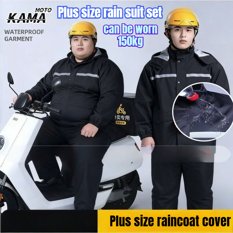 9XL Fat Man Reflective Waterpr – Motorcycle Rain Suit Bewertung und Preis