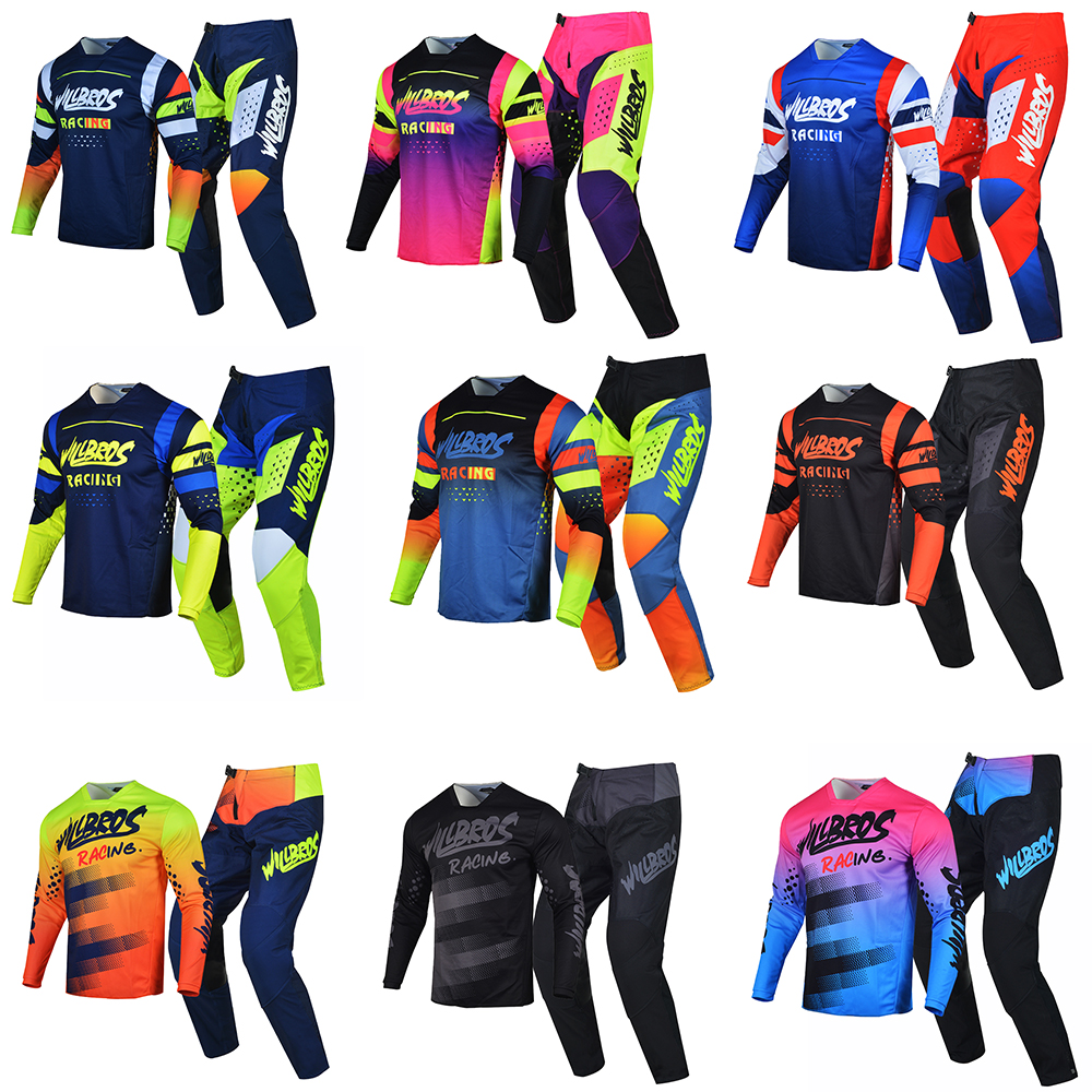 Willbros MX Racing Jersey and  – Motorcycle Gear Bundle Bewertung und Preis