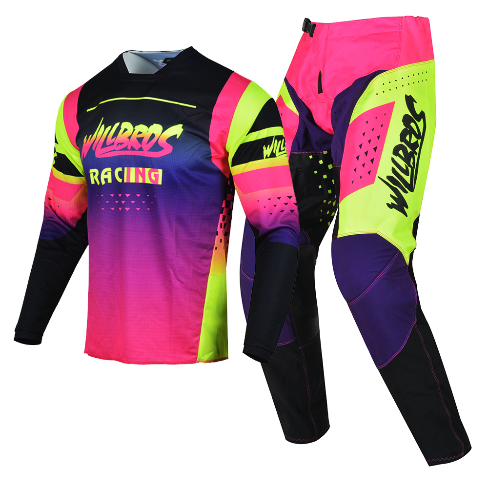 Willbros MX Racing Jersey and  – Motorcycle Gear Bundle Bewertung und Preis