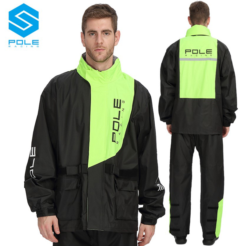 POLE Motorcycle Raincoat Breat – Motorcycle Rain Suit Bewertung und Preis
