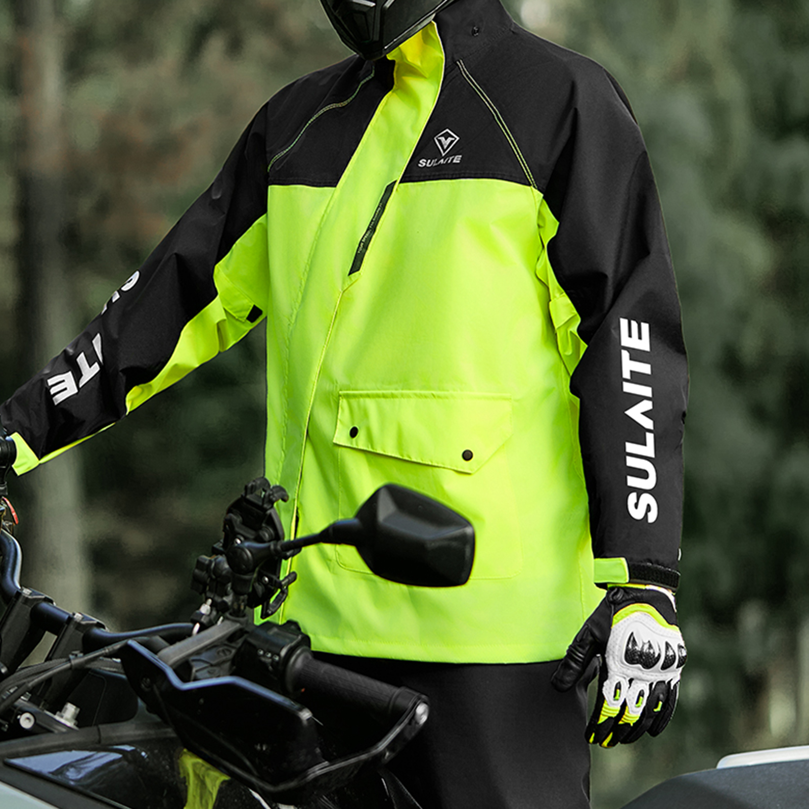 Motorcycle Rain Suit for Men & – Motorcycle Gear Cycle Bewertung und Preis