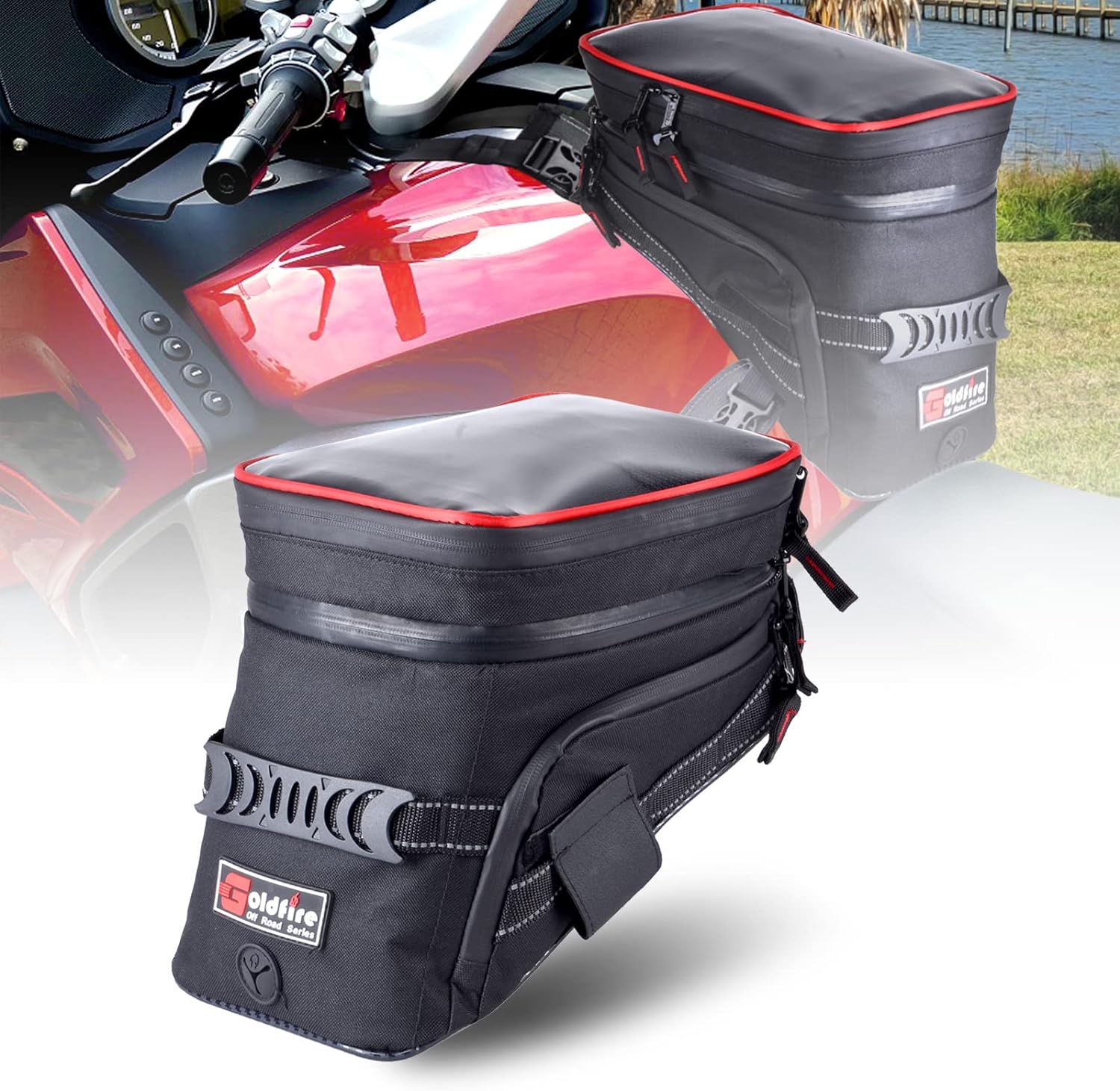 New Universal Motorcycle Tank  – Magnetic Tank Bag Bewertung und Preis