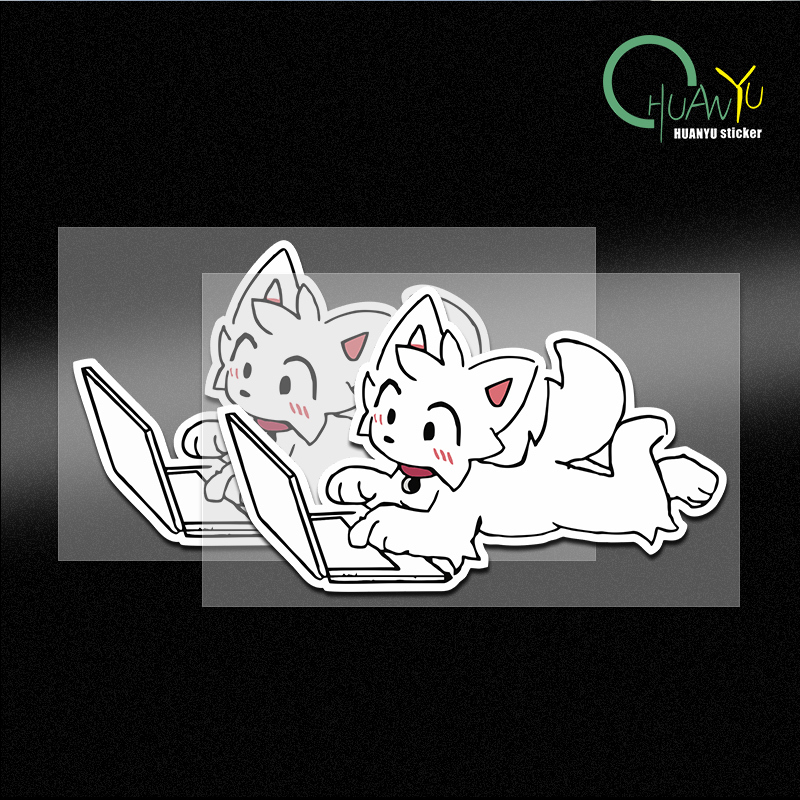 Cartoon anime dog reflective c – Motorcycle Gear Dogs Bewertung und Preis