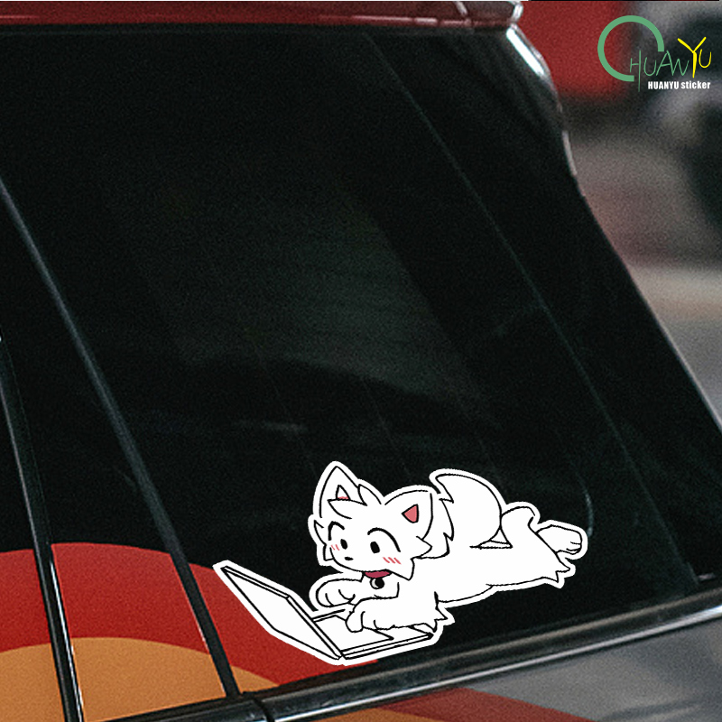 Cartoon anime dog reflective c – Motorcycle Gear Dogs Bewertung und Preis