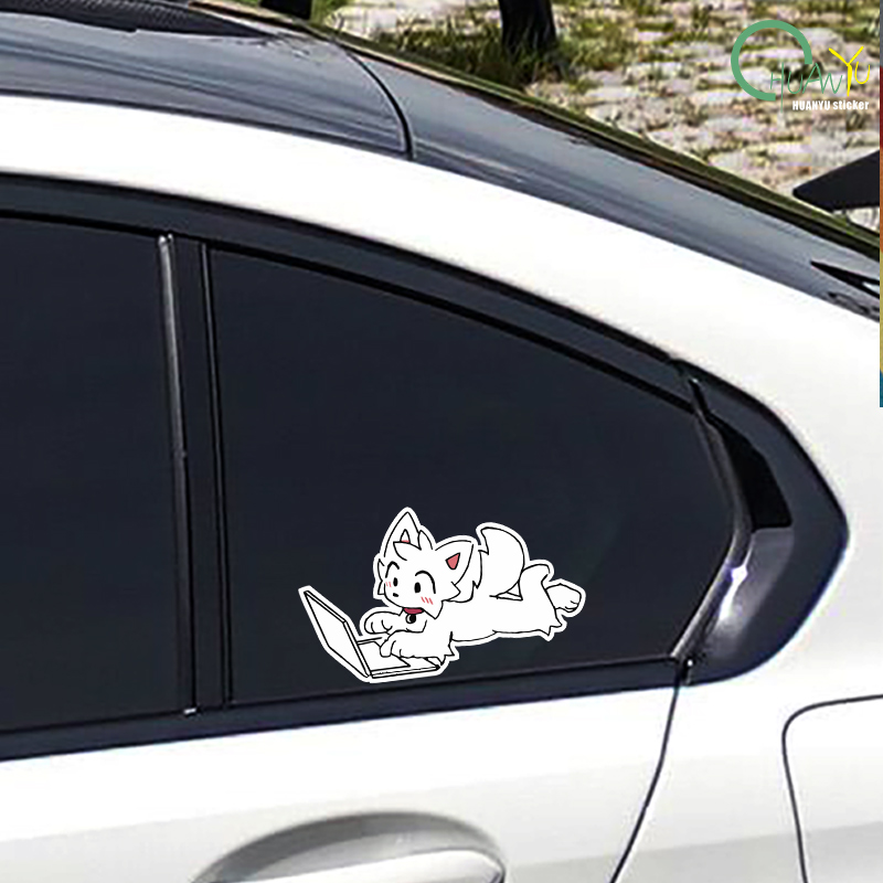 Cartoon anime dog reflective c – Motorcycle Gear Dogs Bewertung und Preis
