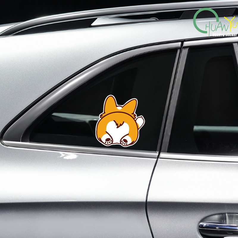Car Cartoon Car Sticker Corgi  – Motorcycle Gear Auto Bewertung und Preis