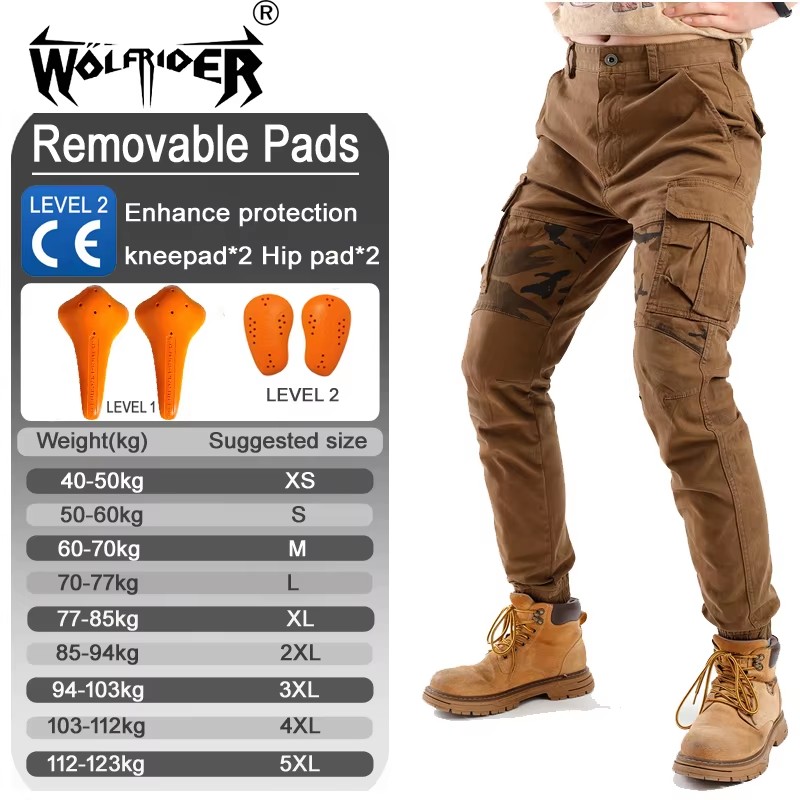 Motorcycle Work Pants Anti Sli – Motorcycle Gear Yellow Bewertung und Preis