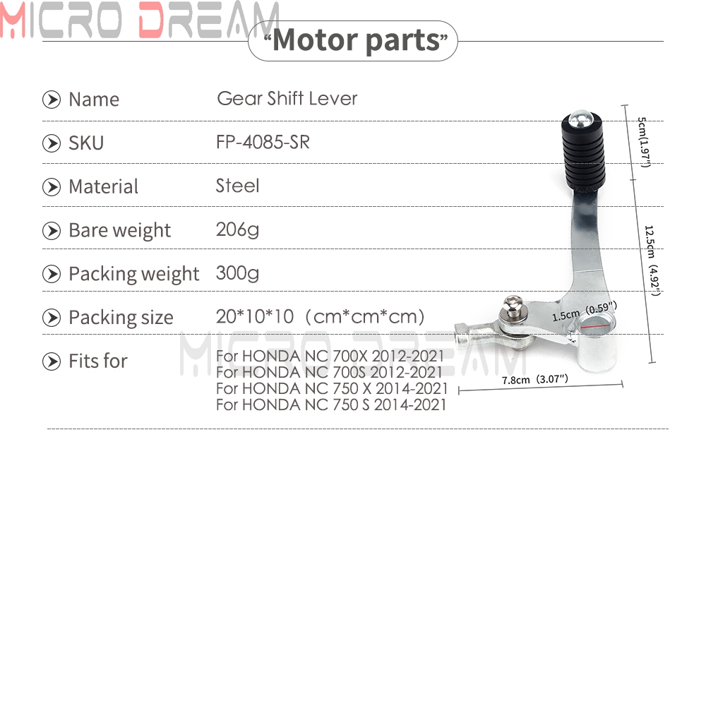 Gear Shift Lever Accessories L – Gear X Motorcycle Bewertung und Preis