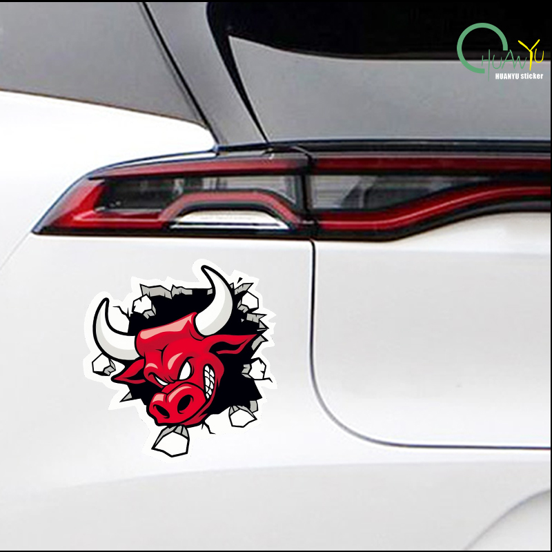 Red Angry Bull PVC Sticker Dec – Motorcycle Gear Bundle Bewertung und Preis