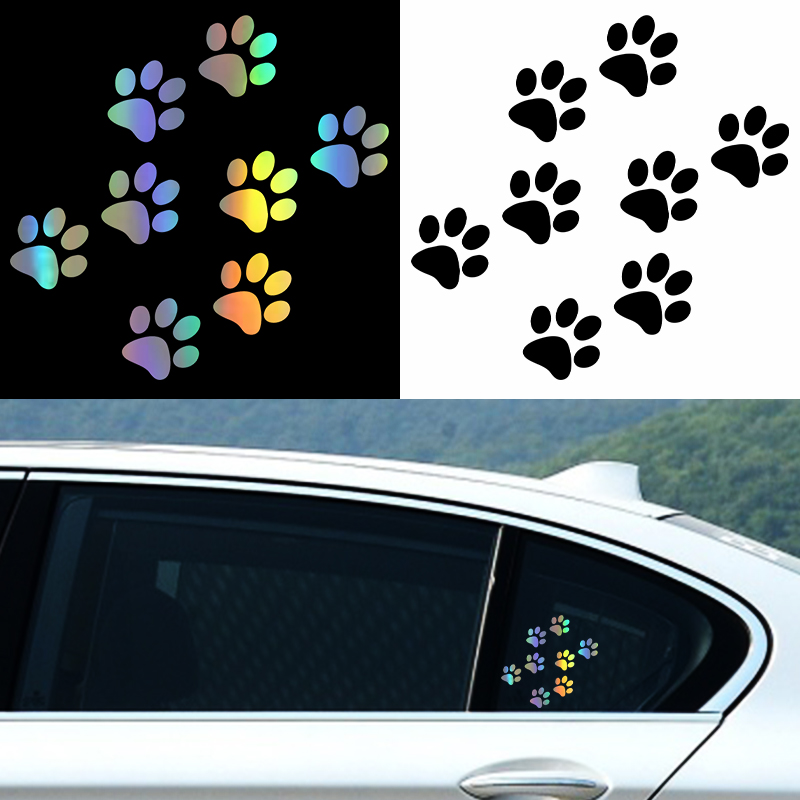 1pc Cat Paw Print Car Sticker  – Motorcycle Gear Auto Bewertung und Preis