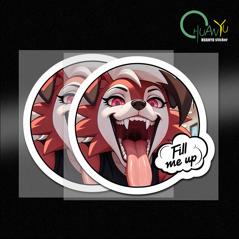 Car sticker fox dog head perso – Motorcycle Gear Dogs Bewertung und Preis