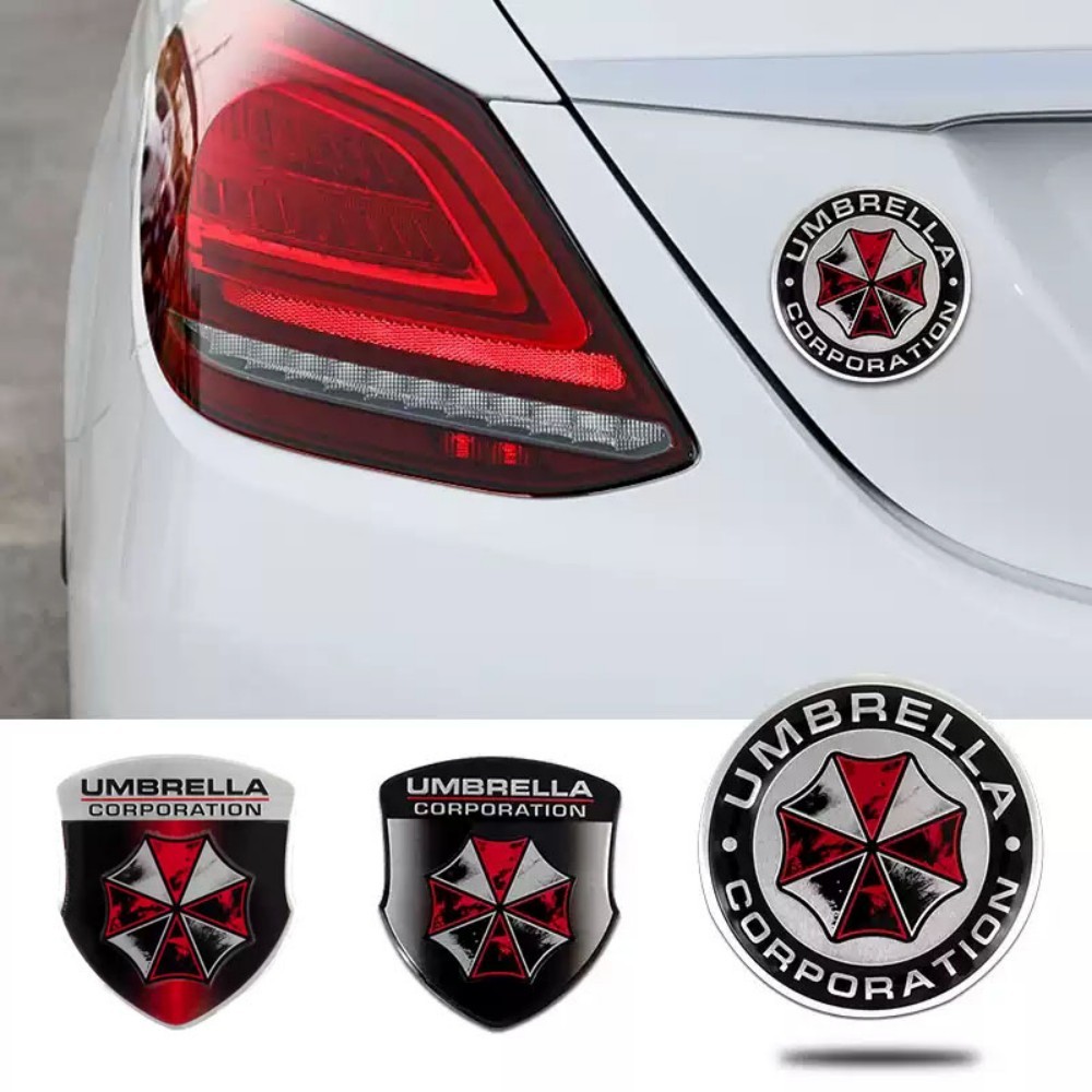 Car Styling 3D Aluminum Umbrel – Motorcycle Gear Auto Bewertung und Preis